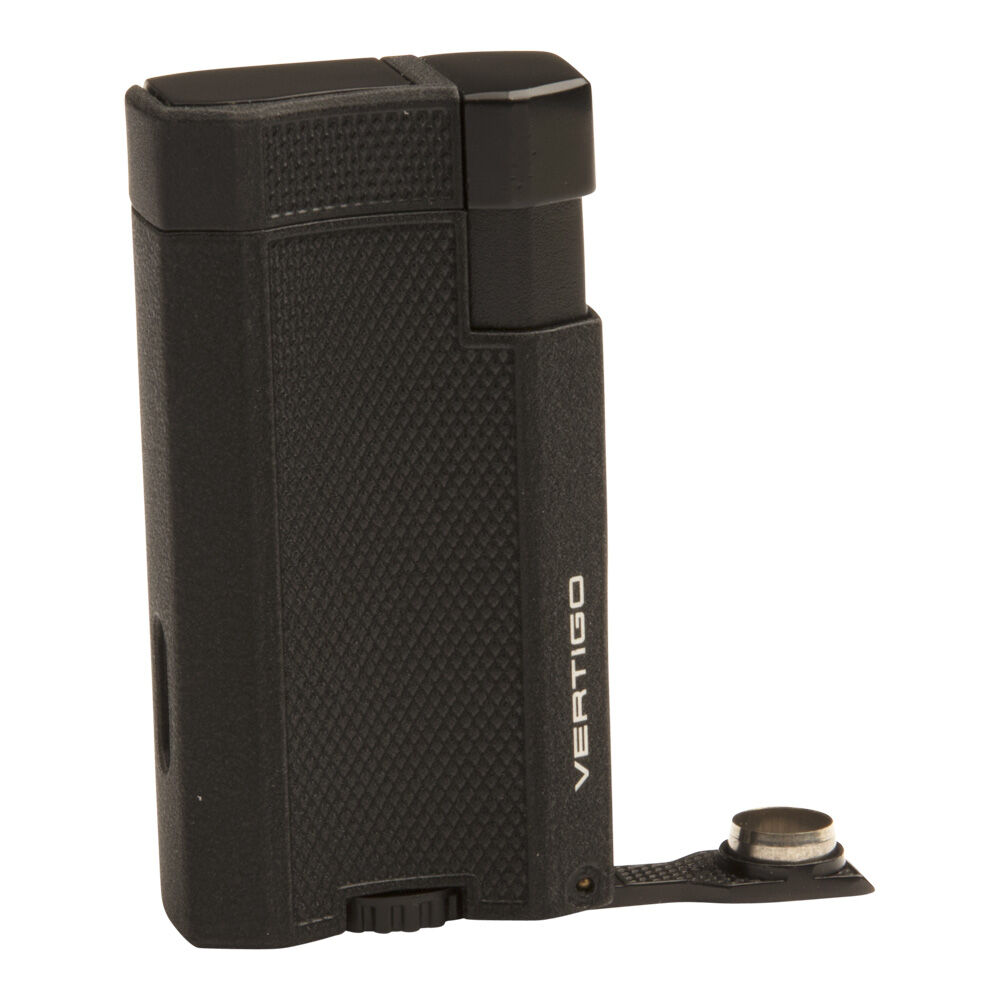 View product media 3VDELBC Vertigo Delegate Lighter Black Crackle, , jrcigars 2